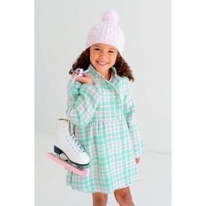 NWT The Beaufort Bonnet Company Penelope Peacoat | Putney Plaid 4T